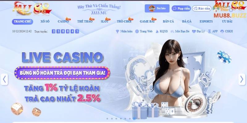 Những Lý Do Bạn Nên Chọn Casino Trực Tuyến Tại MU88